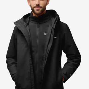 ALTENBERG 3IN1 JKT M - black