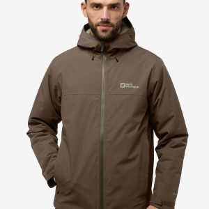 WISPER INS JKT M - cold coffee