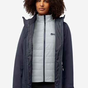 HUNBERG 3IN1 JKT W - Graphite