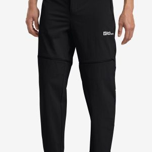 HIKEOUT ZIP OFF PANTS M - black