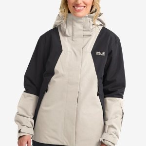 FLOWLINE 2L INS JKT W - pale sand