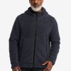 STONE LITE HOODED JKT M - dark navy