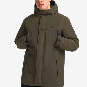 GLACIER SHIELD JKT M - obsidian moss