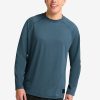 DAILY EASE LS M - aluminium blue