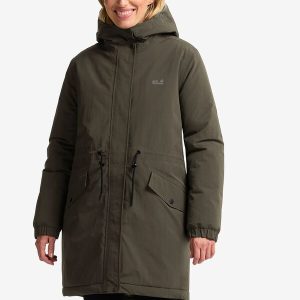 CHILLY FROST PARKA W - obsidian moss