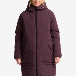 NORTHERN LITE COAT W - amaranth
