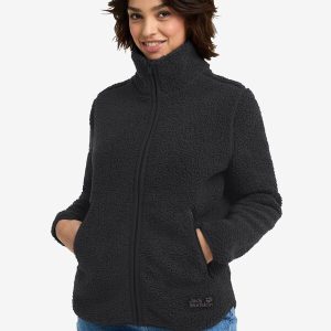 HIGH CURL JKT W - black