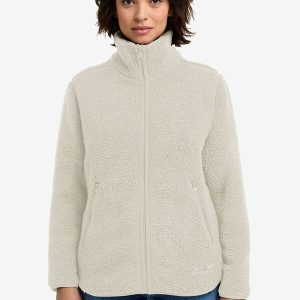 HIGH CURL JKT W - pale sand