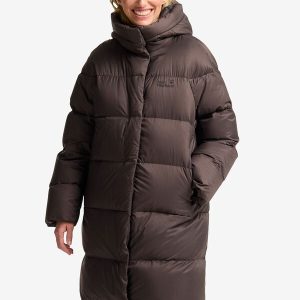 ICY HILL COAT W RDS - peat