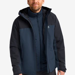 WILD PLACES 3IN1 JKT M - midnight sky