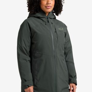 ICECAPE 2L DOWN INS JKT W RDS - slate green