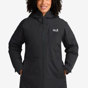 ICECAPE 2L DOWN INS JKT W RDS - black