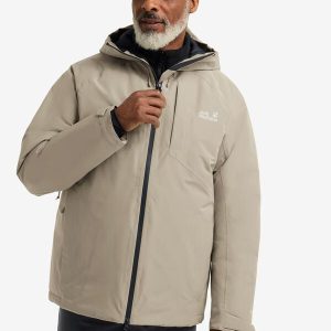 ICECAPE 2L DOWN INS JKT M RDS - Linen