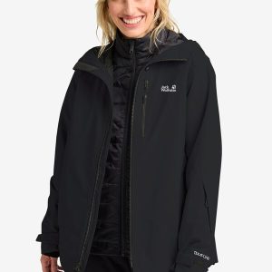 FLOWLINE 3IN1 JKT W - black