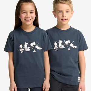 MOOMIN T-SHIRT K - ICON midnight sky